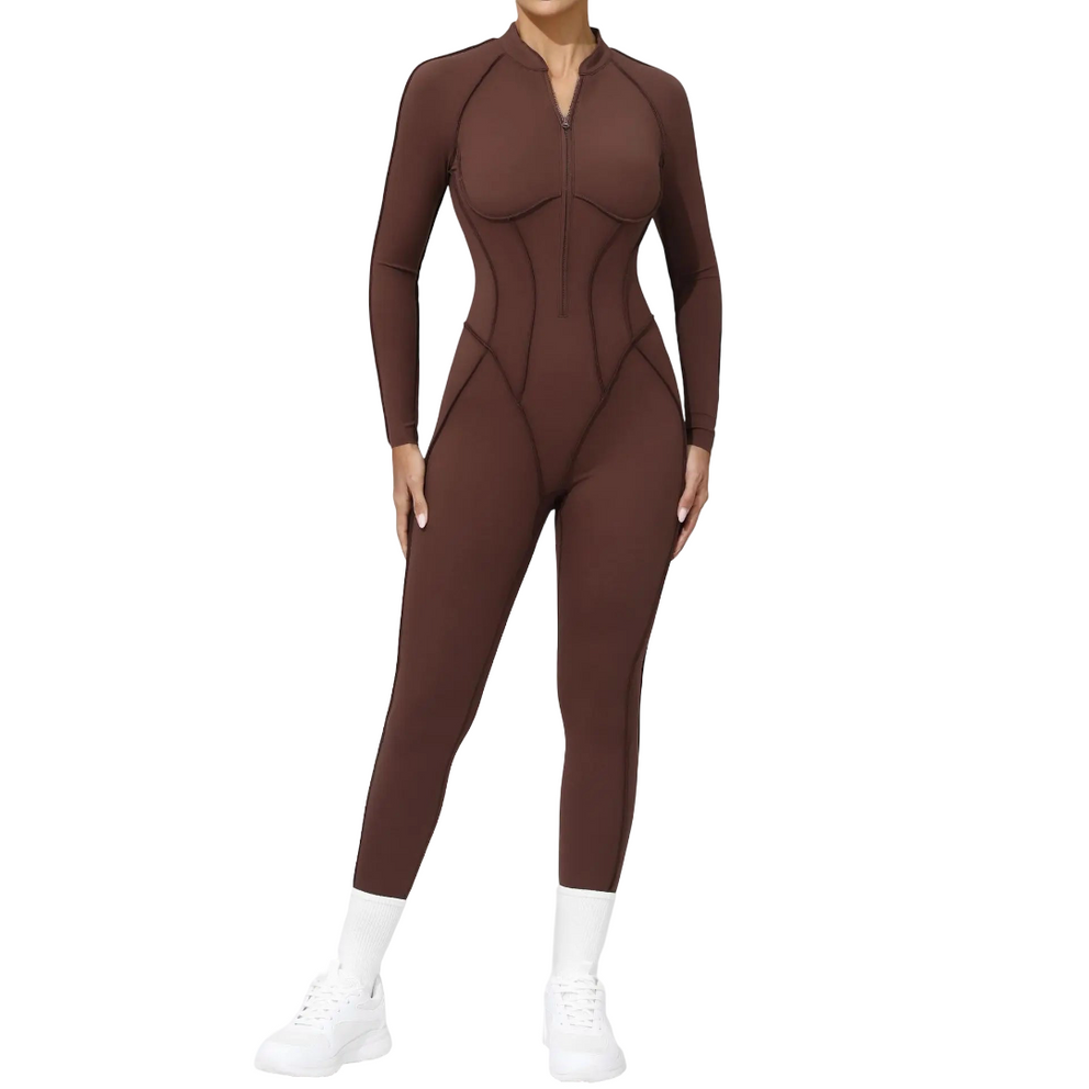 Yoga Suit Gym Set Women Training Sportswear Fitness Long Sleeved Sports Jumpsuit Women Push up Female Workout Clothes Bodysuits The Fit Carry