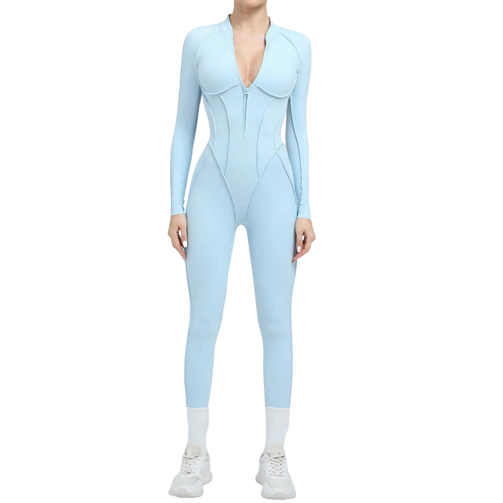 Yoga Suit Gym Set Women Training Sportswear Fitness Long Sleeved Sports Jumpsuit Women Push up Female Workout Clothes Bodysuits The Fit Carry
