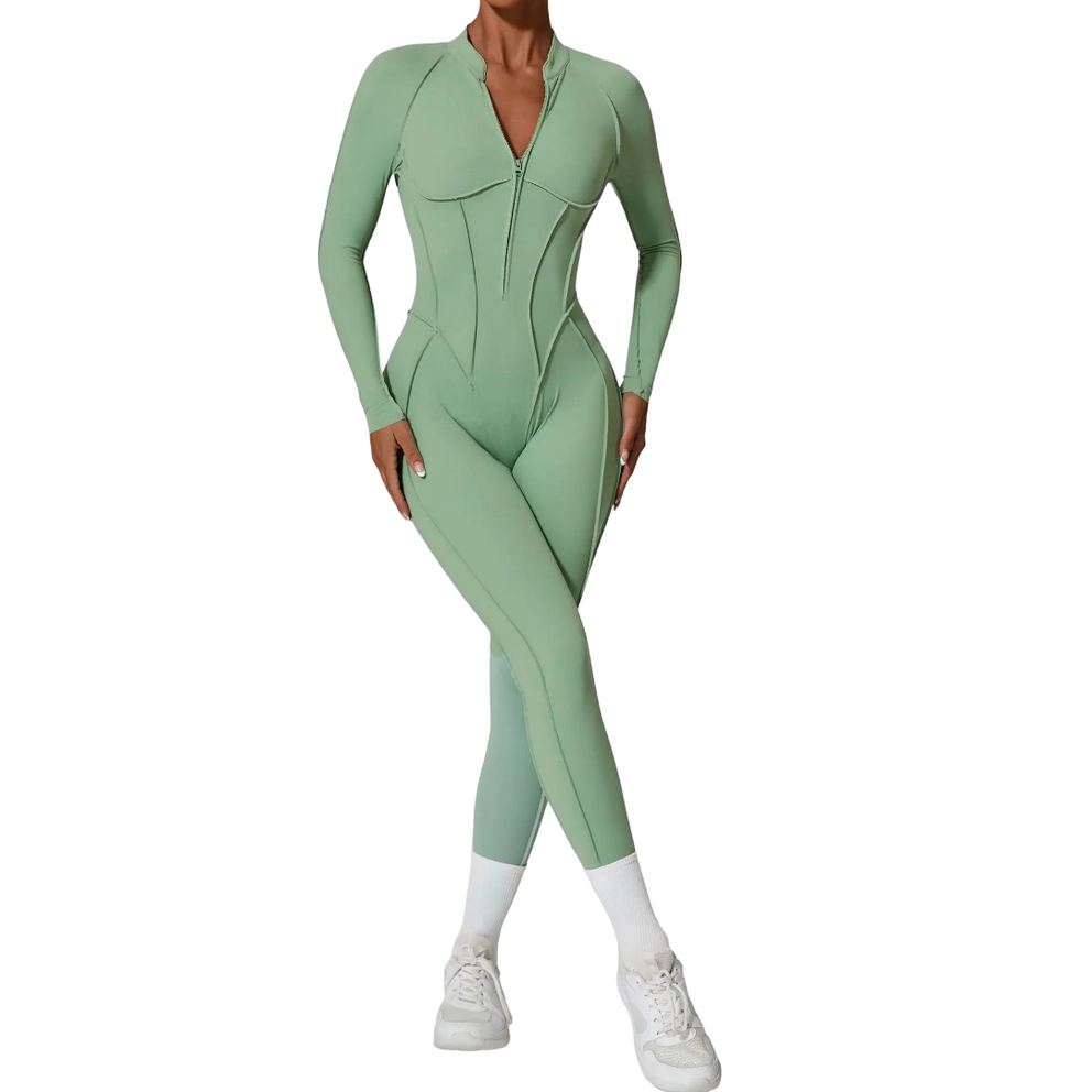 Yoga Suit Gym Set Women Training Sportswear Fitness Long Sleeved Sports Jumpsuit Women Push up Female Workout Clothes Bodysuits The Fit Carry